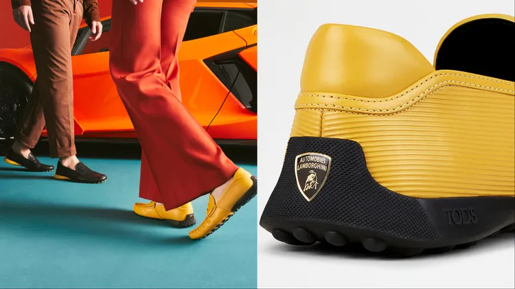 鞋身採用管狀結構設計，呈現出流暢又富有動態感的線條。品牌提供