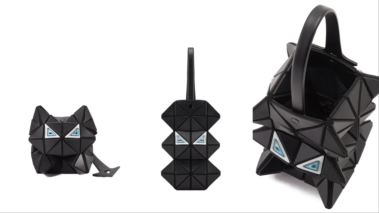 BAO BAO ISSEY MIYAKE MEOW XS托特包,1万6200元。品牌提供