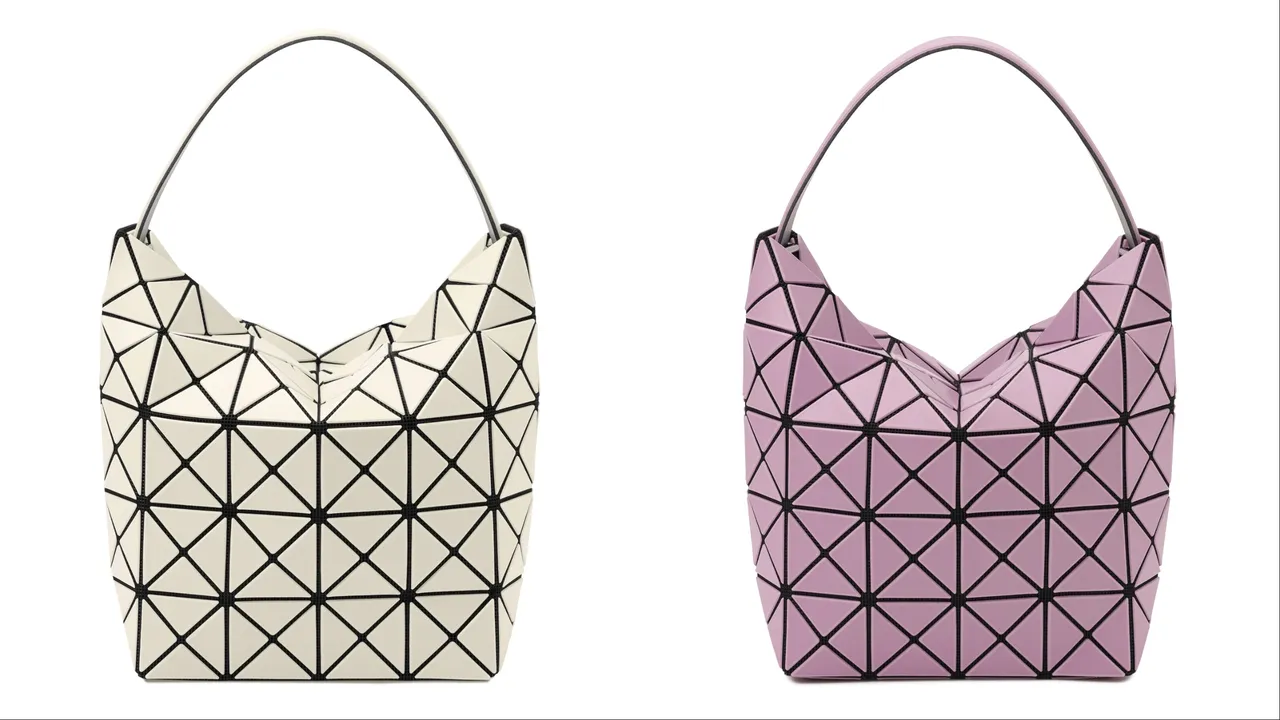 BAO BAO ISSEY MIYAKE VALLEY S新月包,各2万2200元。品牌提供