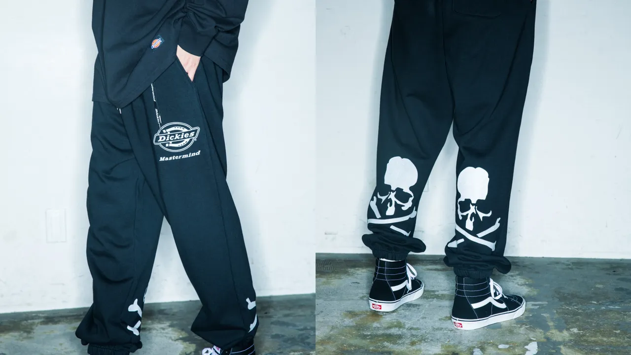 Dickies X mastermind JAPAN运动长裤,4980元。品牌提供
