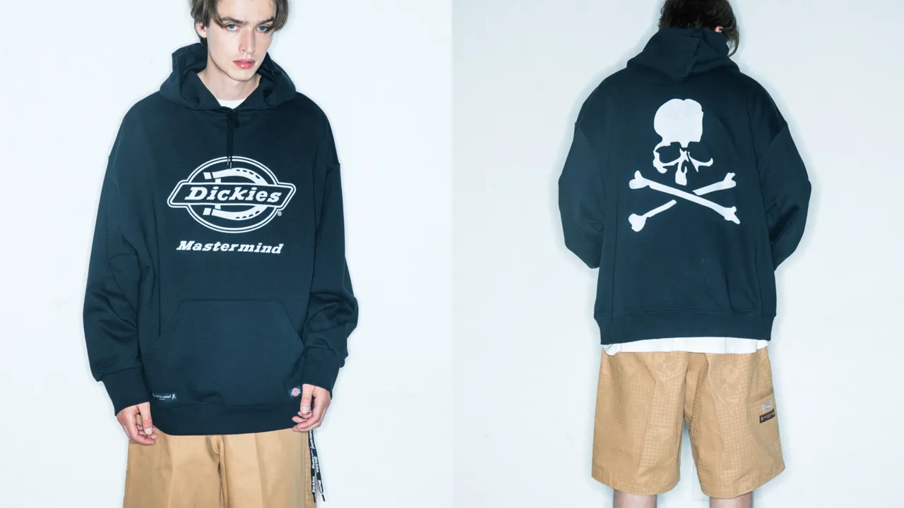 Dickies X mastermind JAPAN连帽卫衣,5380元。品牌提供
