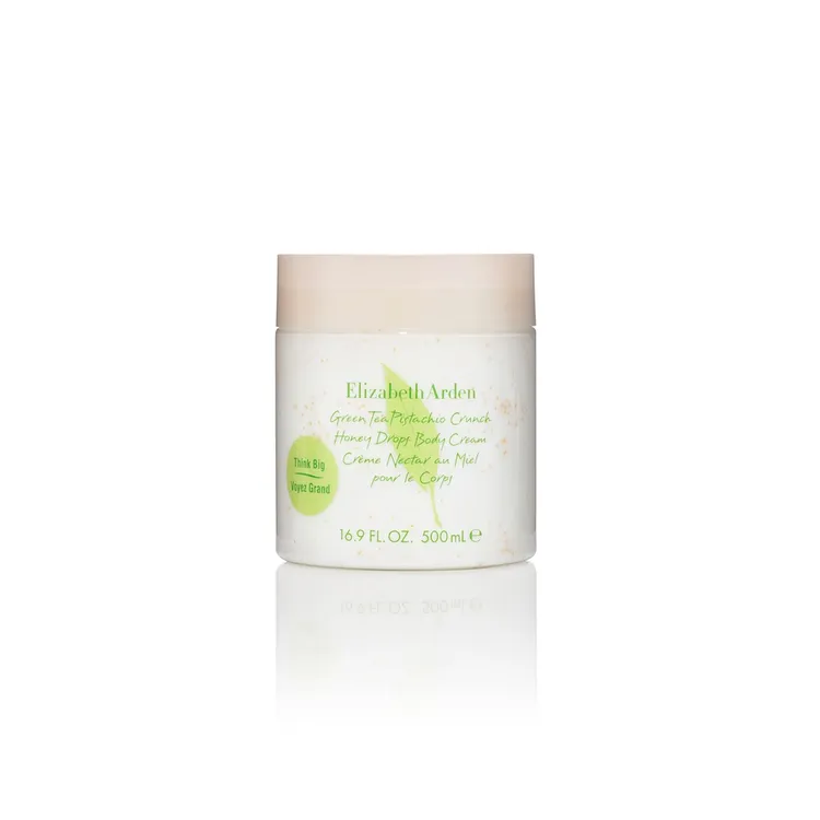 伊麗莎白雅頓綠茶開心果蜜滴舒體霜，500ml／1800元。品牌提供