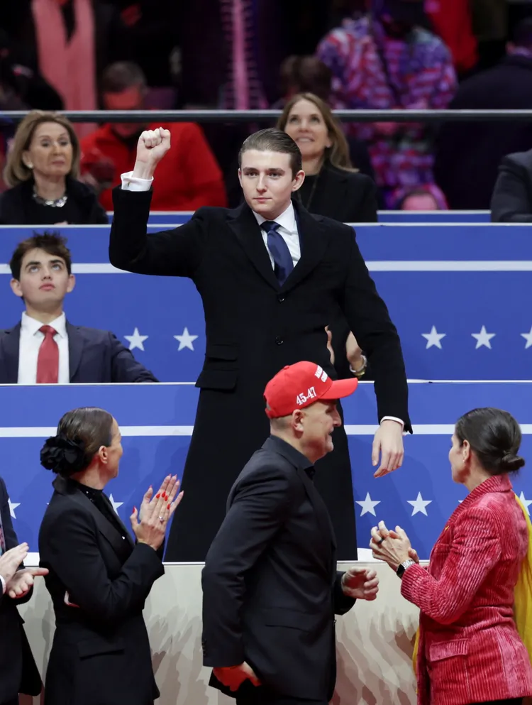 拜倫開心父親再度當選總統。路透