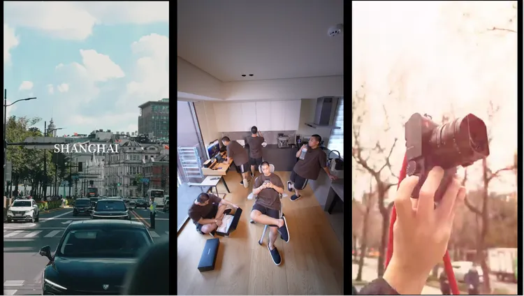 創作主題從生活瑣事、旅遊Vlog到戀人互動，進藤喜彥總能以細膩節奏與畫面語言，剪出一種獨屬的溫柔。進藤喜彥提供