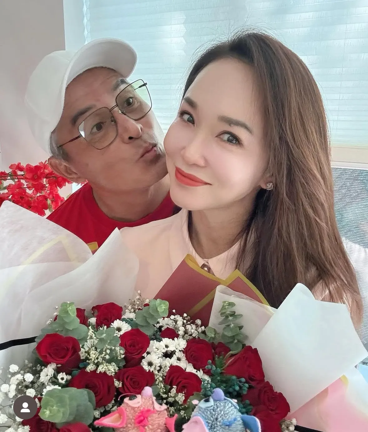 李铭顺分享夫妻吵架时会主动求合。翻摄自李铭顺IG