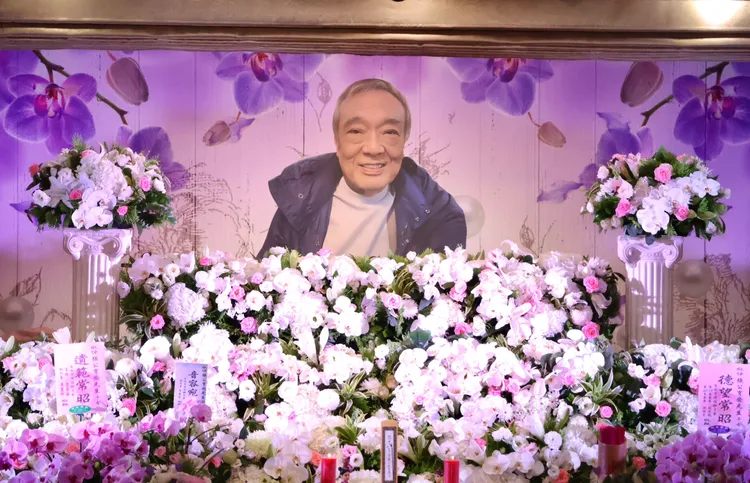 張育安告別式。莊宗達攝