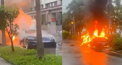 剛啟動就冒煙...保時捷純電超跑火燒車 車主傻眼500萬飛了