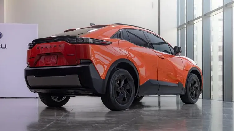 與Toyota C‑HR類似的車身線條，Uncharted卻融合Subaru硬派風格。原廠照片