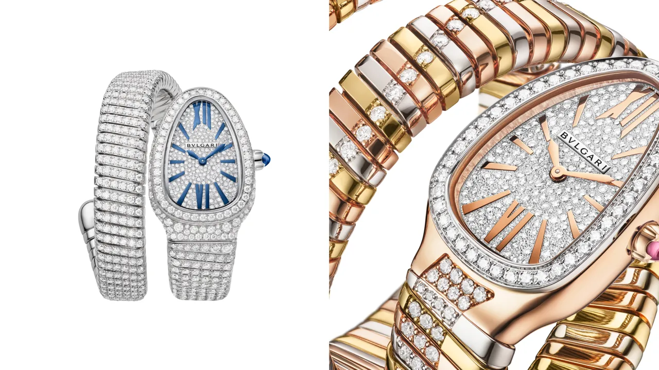 寶格麗（BVLGARI）靈蛇蛻變，呈獻全新Serpenti Infiniti系列珠寶腕錶。品牌提供
