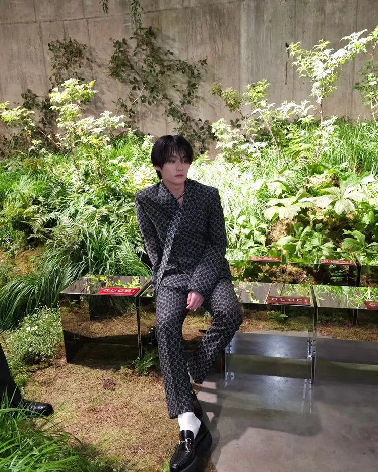 Stray Kids李旻浩為數不多的IG發文中有不少是跟GUCCI相關。翻攝IG