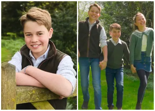 英國喬治王子12歲啦!網民讚嘆「她」的DNA太強大