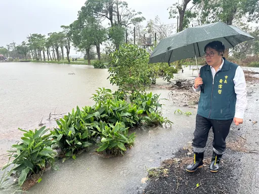 豪雨侵袭后壁!多处积淹水 南市府宣布停班停课撤离安置居民
