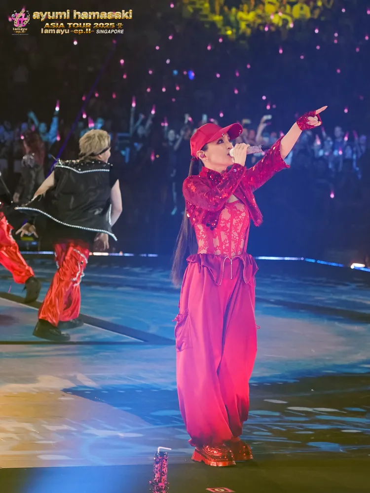 濱崎步5日剛結束新加坡演唱會。大步整合行銷提供