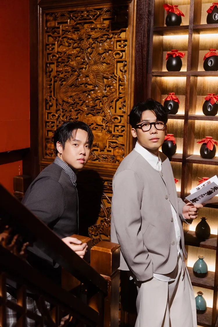 雙人團體「Theseus忒修斯」推出第二張新專輯。抓馬文化提供