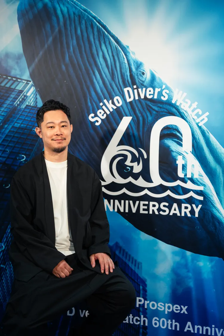 SEIKO潛水錶設計師川村公則先生現場分享設計理念。品牌提供
