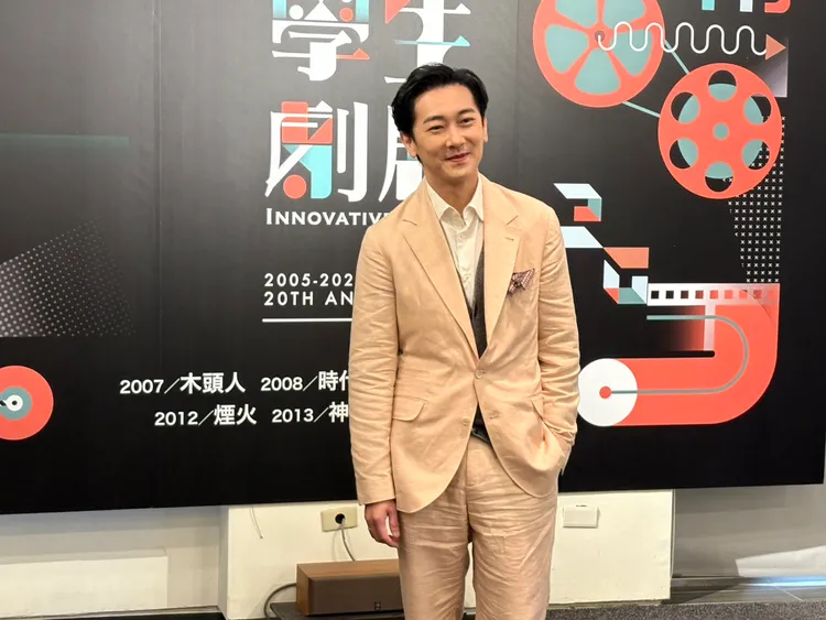 施名帥分享當年拍片刻苦的環境。王思穎攝