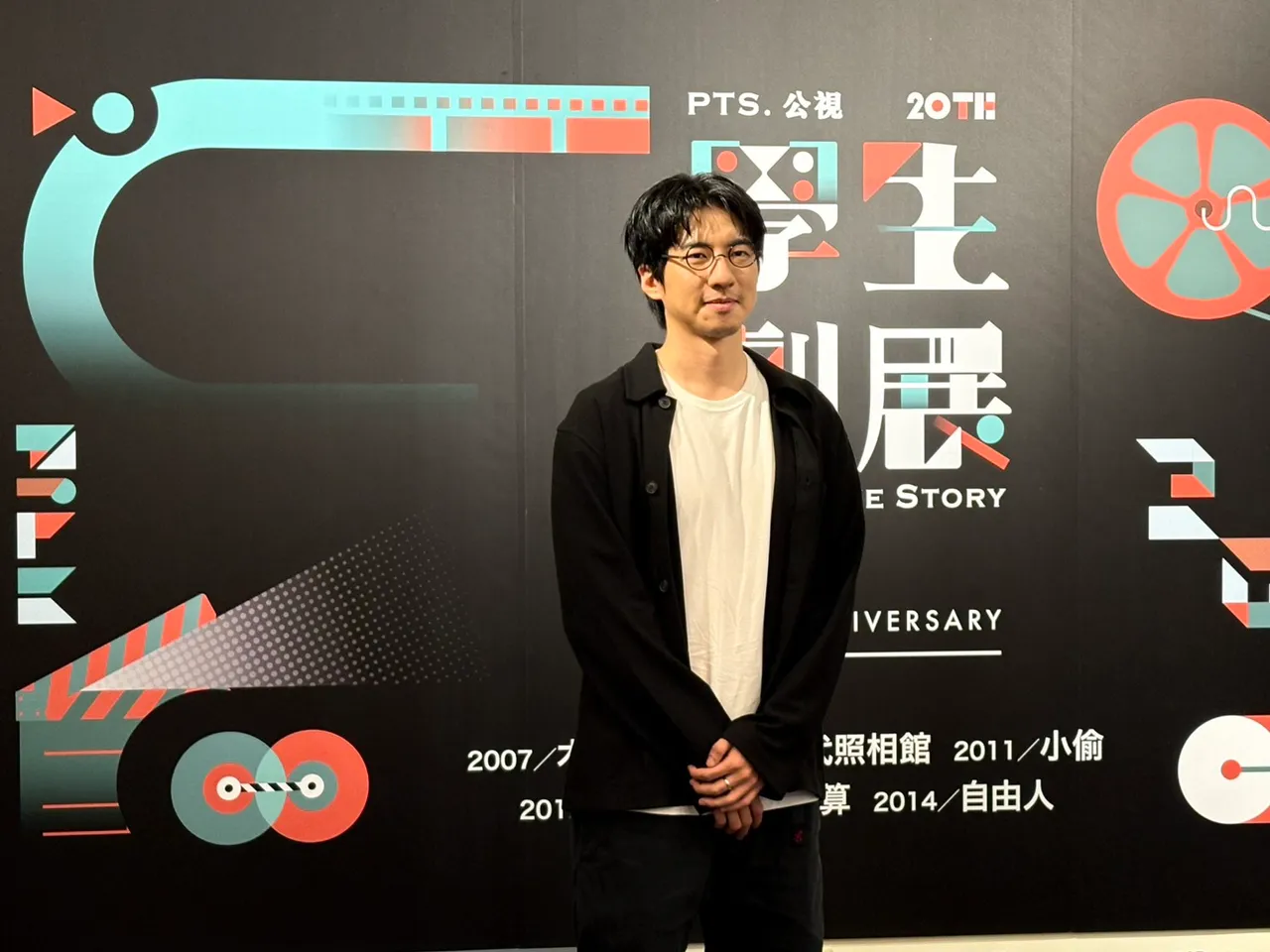 傅孟柏和曾英庭导演六度合作。王思颖摄