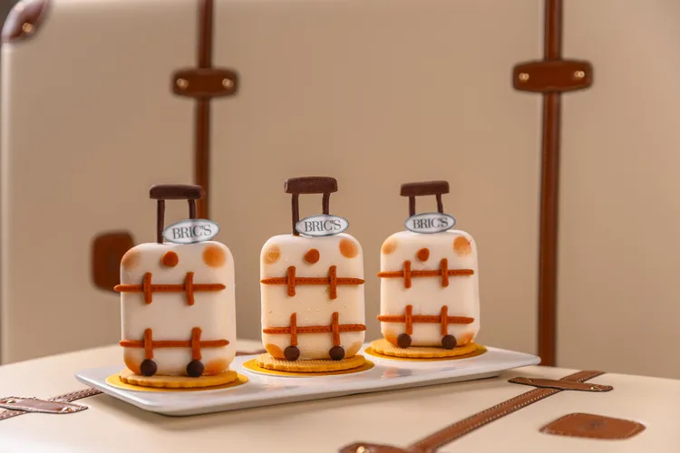 迷你提拉米蘇以品牌經典Bellagio系列箱款為靈感設計。品牌提供