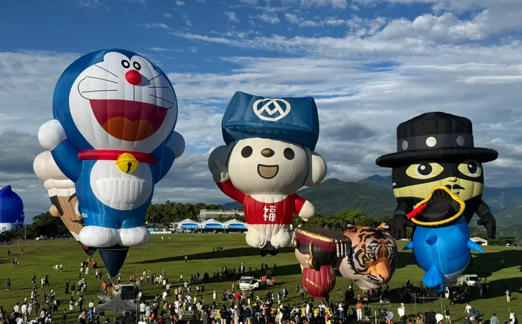 今年邁入第15年的「臺灣國際熱氣球嘉年華」，全聯以吉祥物福利熊打造出M-77型規格的造型熱氣球。全聯提供