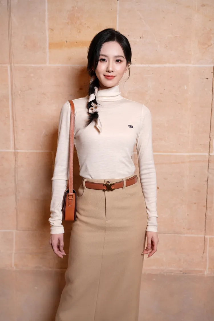 劉詩詩。品牌提供