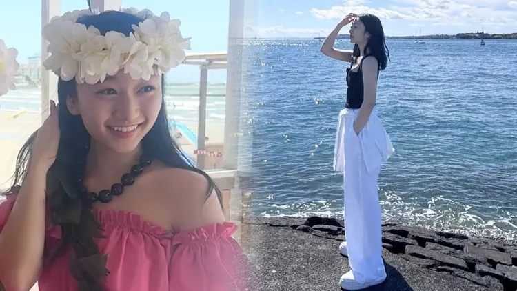 橫溝菜帆去年到紐西蘭留學，今年返回日本立刻投入工作。翻攝橫溝菜帆IG