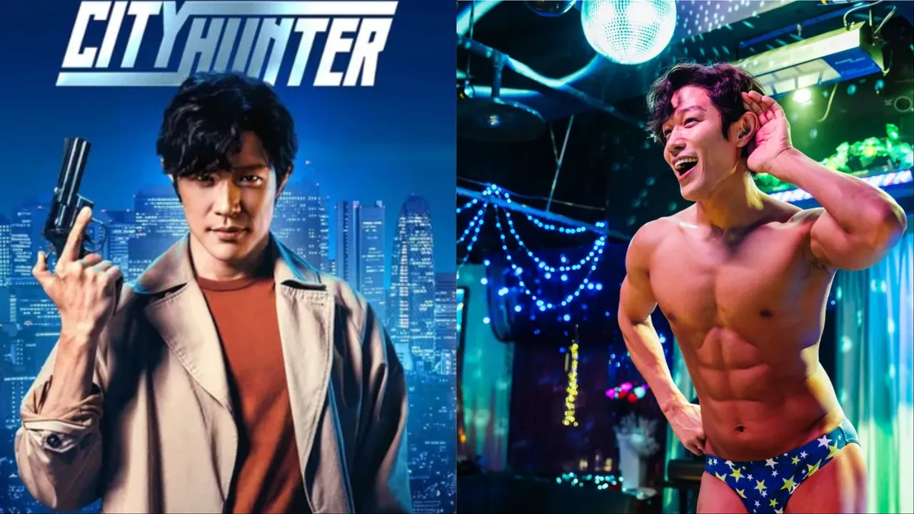 鈴木亮平在真人版電影《城市獵人》中,從結實身材到精湛演技都收下好評。翻攝自鈴木亮平IG