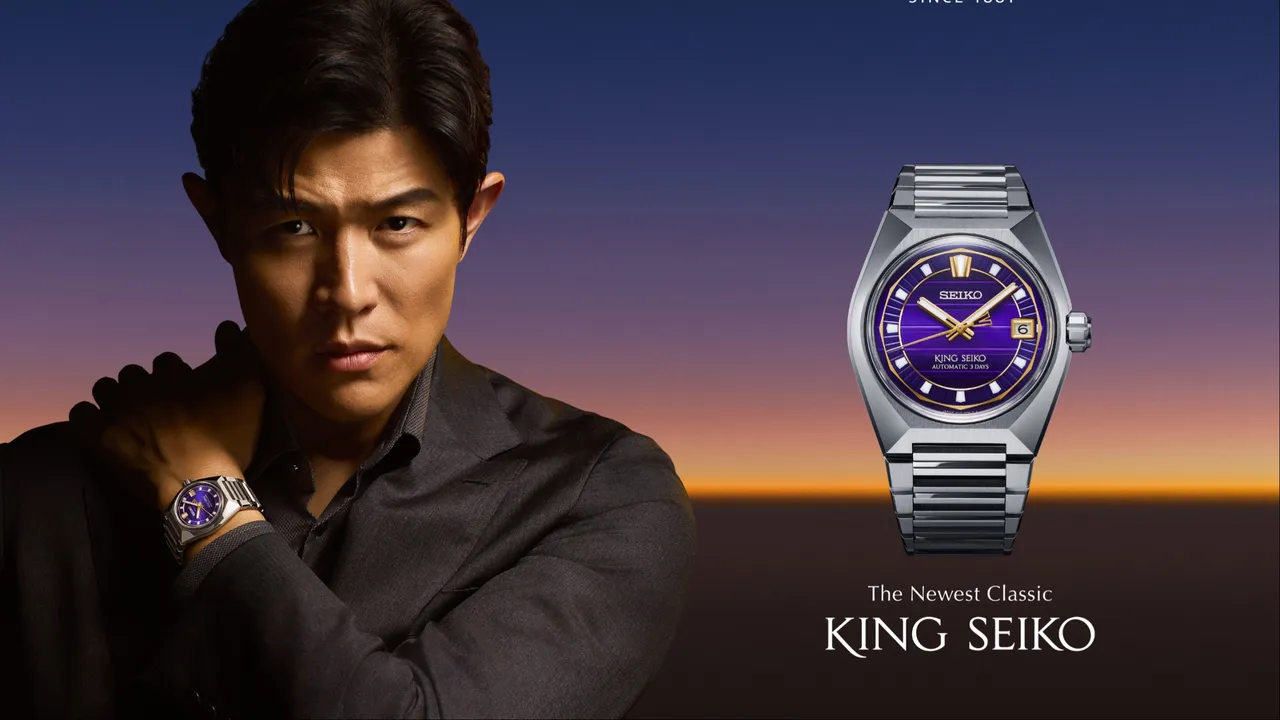 鈴木亮平成為SEIKO《King Seiko》全球品牌大使。品牌提供