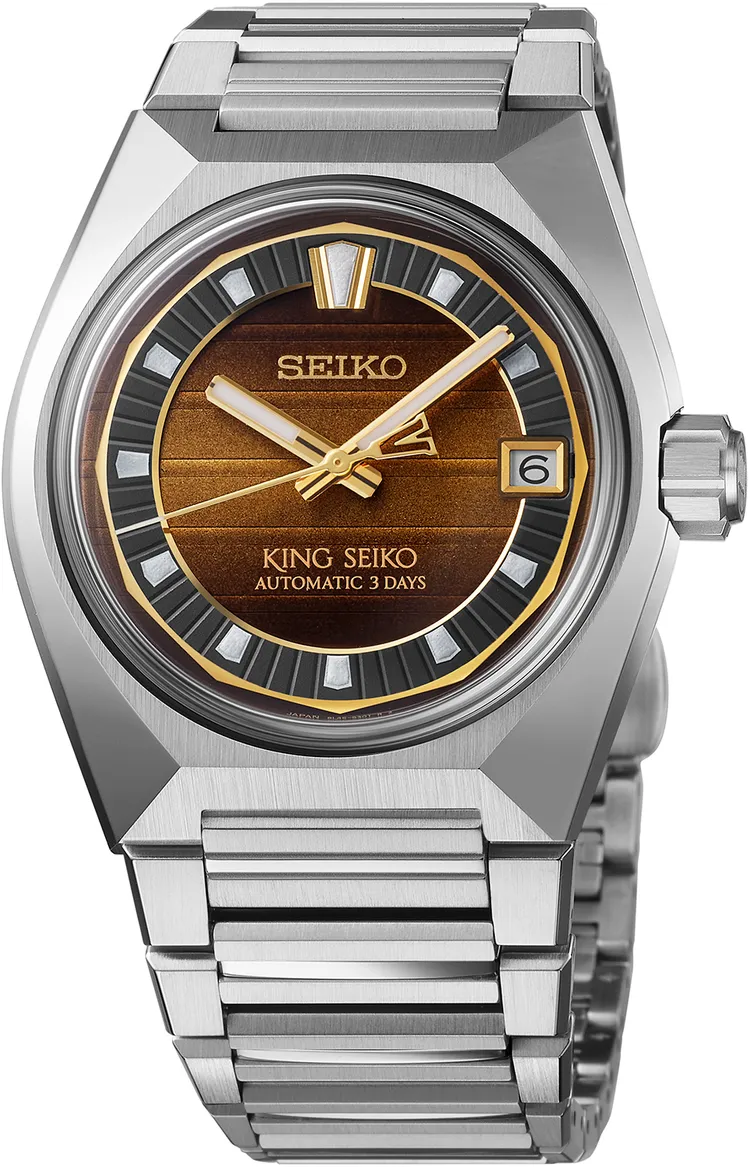 King Seiko全新VANAC限量錶款SLA089J1，9萬5000元。品牌提供