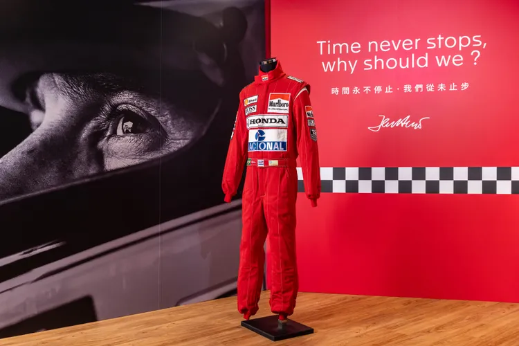 泰格豪雅榮耀回歸F1傳承特展。品牌提供