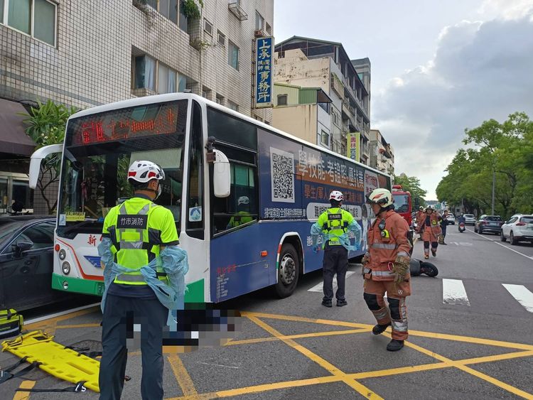 竹市死亡車禍！　機車騎士慘遭公車輾斃