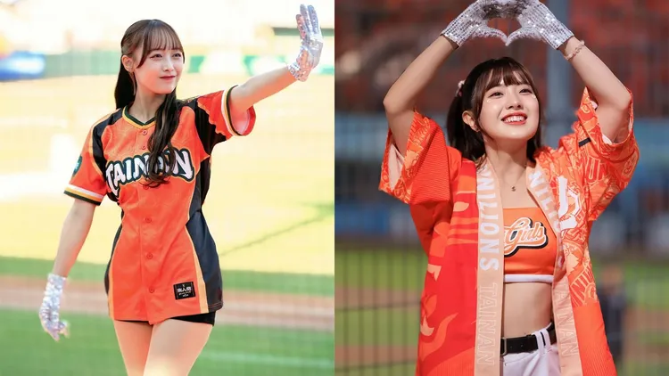 統一獅UniGirls啦啦隊Chihiro（左）、Nozomi（右）。翻攝自Chihiro、Nozomi IG