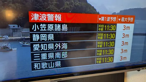 俄羅斯8.8強震引發3m高海嘯 日學者:73年前就發生過