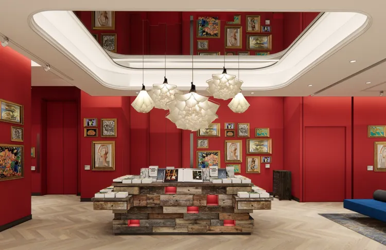 博客來旗艦書店規劃「玲廊滿藝」等5大主題場域。統一集團提供