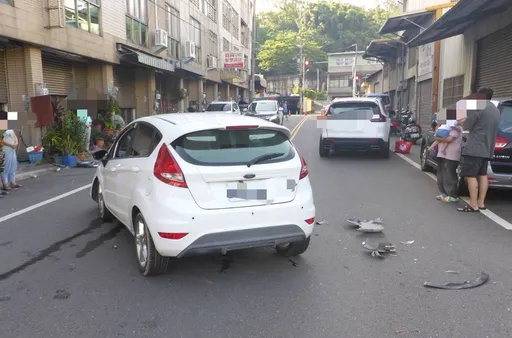 男駕車追撞前車釀2傷!竟棄車逃逸 警通知到案依肇逃罪嫌函送