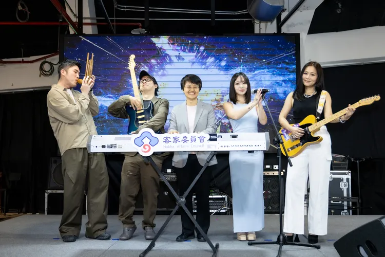 一日限定HAKKA BAND大合照。新視紀整合行銷提供