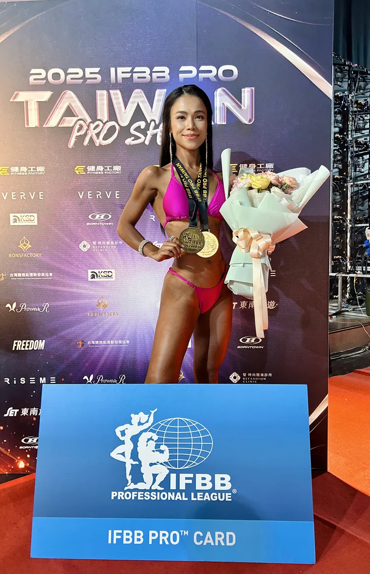 林芯儀操到體脂僅11%。旺多福多媒體工作室提供