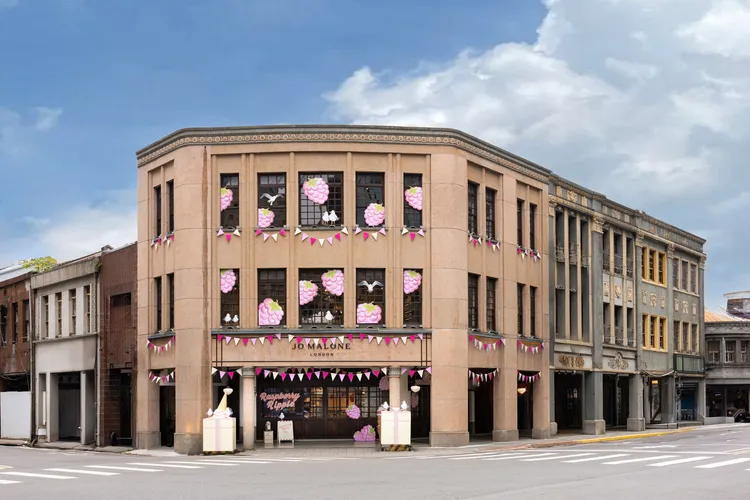 Jo Malone London覆盆莓奶霜冰淇淋快閃店。品牌提供