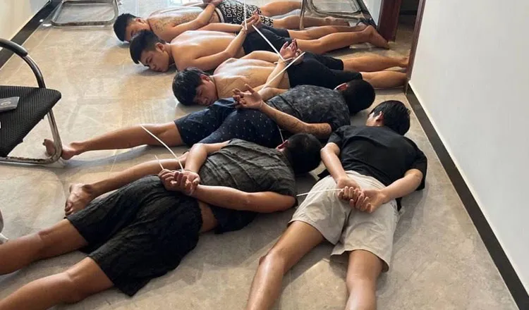 柬埔寨近日拘捕约200名诈团成员,以越南人居多。翻摄《金边时报》