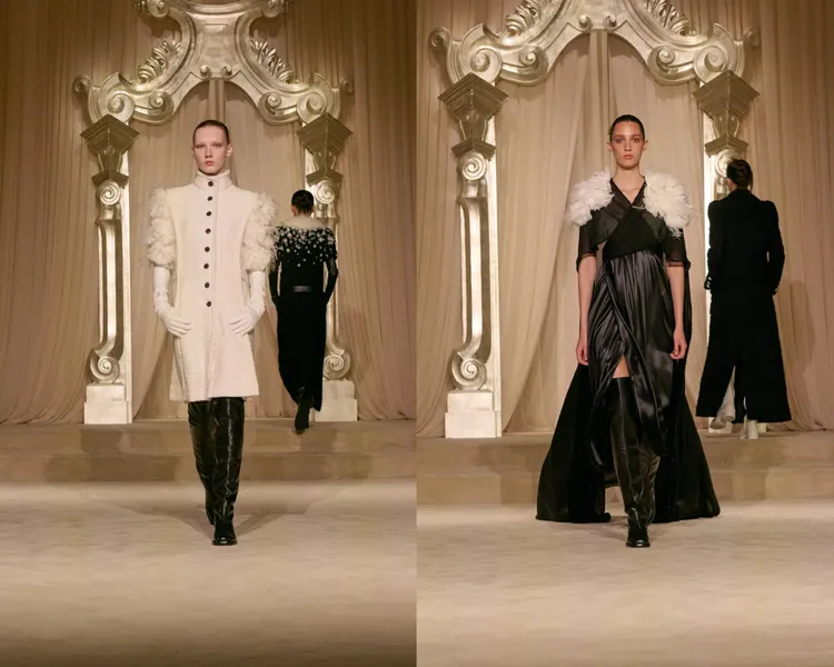 香奈兒2025/26秋冬高級訂製服系列。品牌提供