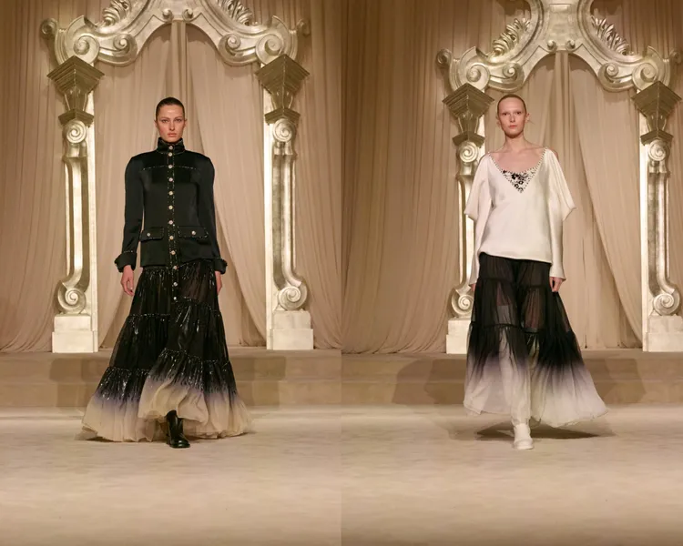 香奈兒2025/26秋冬高級訂製服系列。品牌提供