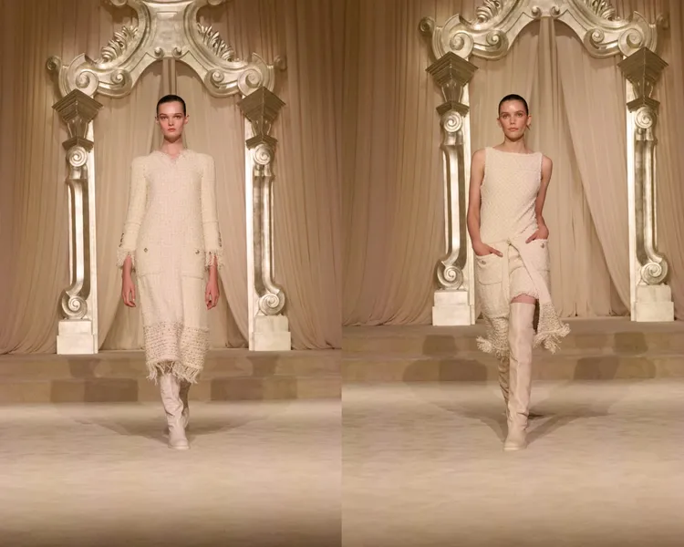 香奈兒2025/26秋冬高級訂製服系列。品牌提供