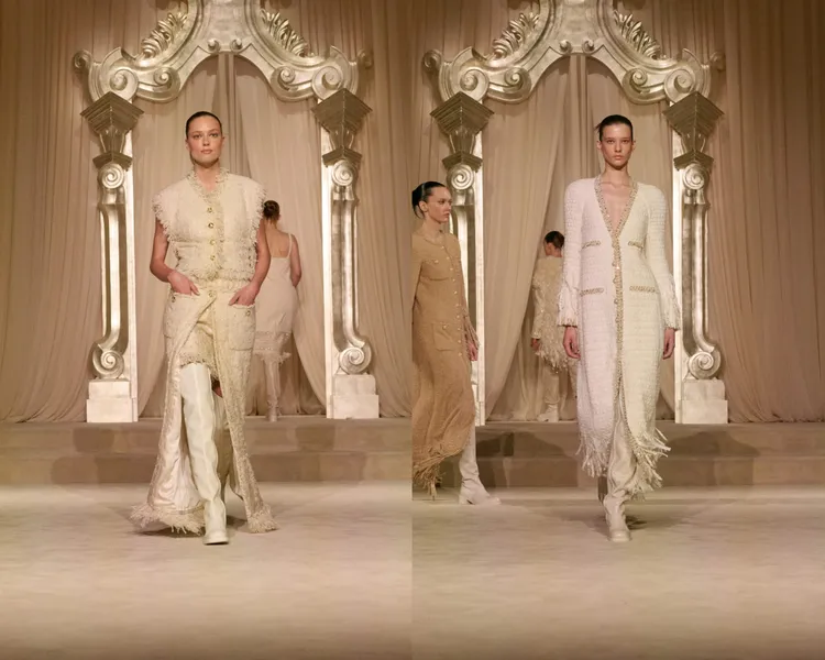 香奈兒2025/26秋冬高級訂製服系列。品牌提供