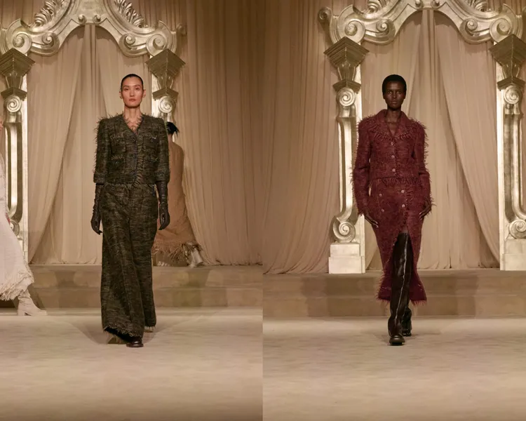 香奈兒2025/26秋冬高級訂製服系列。品牌提供