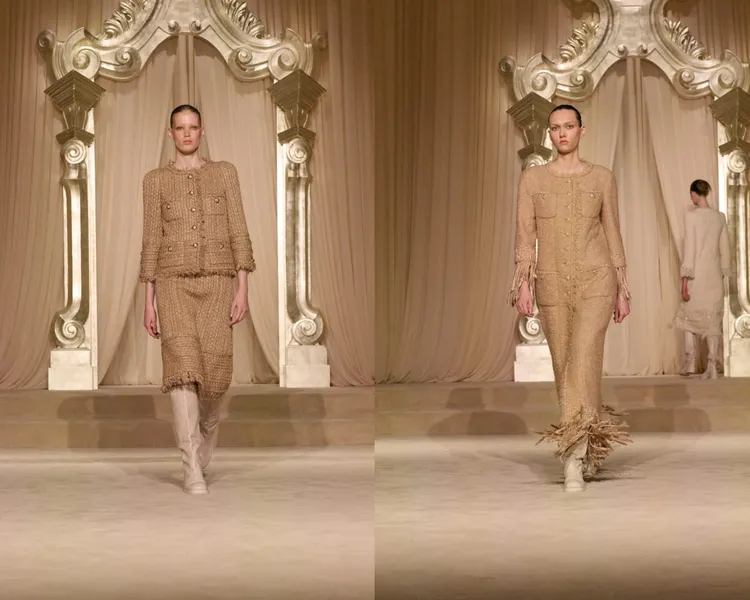 香奈兒2025/26秋冬高級訂製服系列。品牌提供