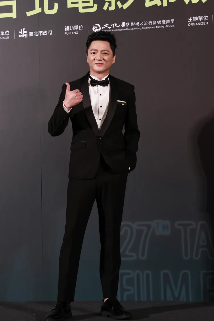 藍葦華以《我家的事》入圍最佳男主角，豪邁答應得獎就請客。彭欣偉攝影