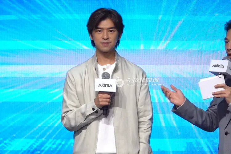 陳柏霖化身白馬王子，出席面膜代言活動。特勤中心攝