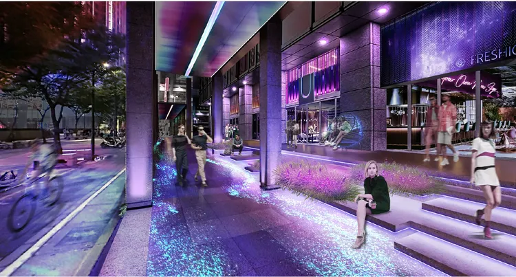 DREAM PLAZA 餐酒館與露天座席