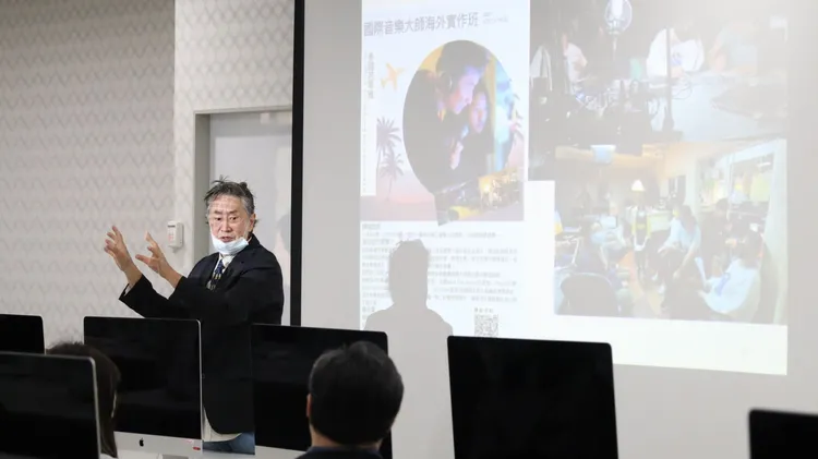 李恕權曾任開南大學資訊傳播學系主任。翻攝開南大學資傳系臉書