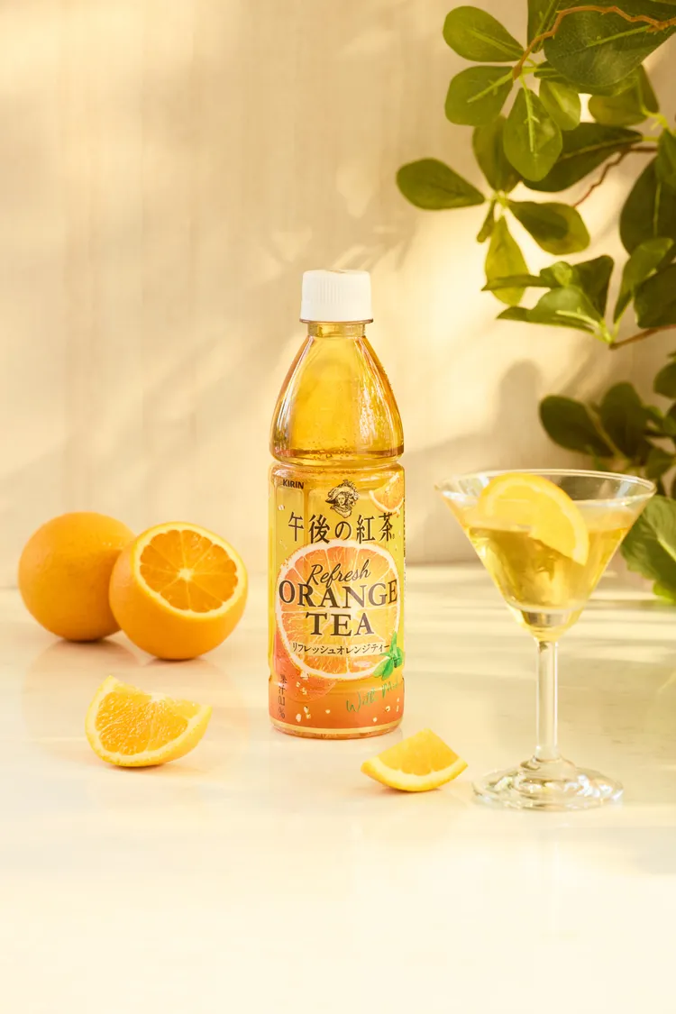 KIRIN「午後の紅茶-柳橙紅茶」即日起7-ELEVEN領先上市，限時優惠陪你輕鬆入夏。業者提供