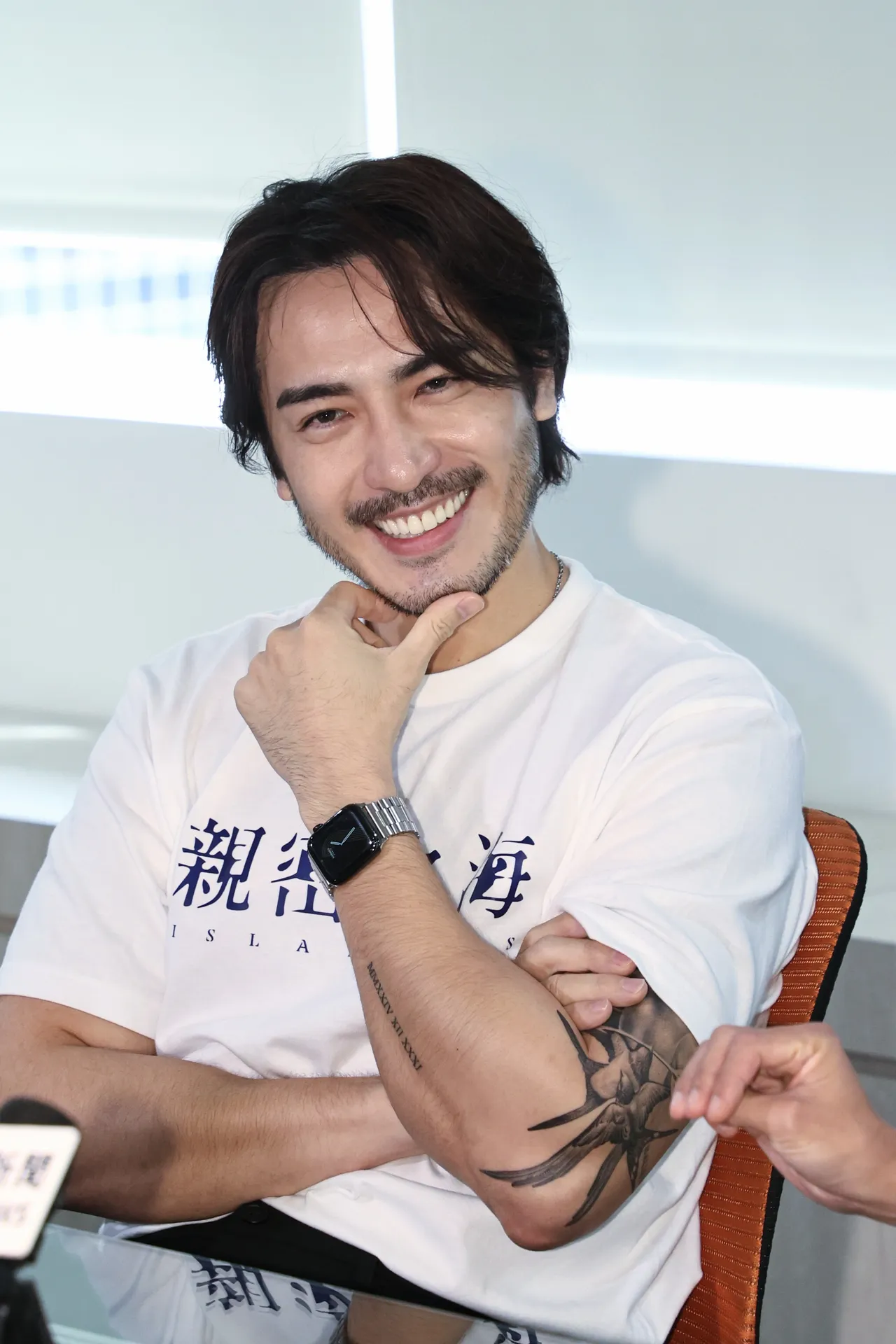 李至正对于感情世界相当保护。摄影中心摄